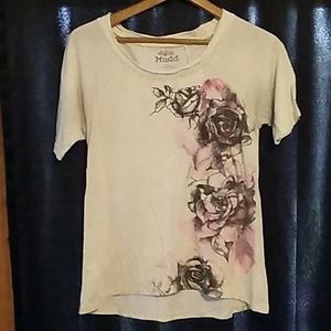 flower tee shirt